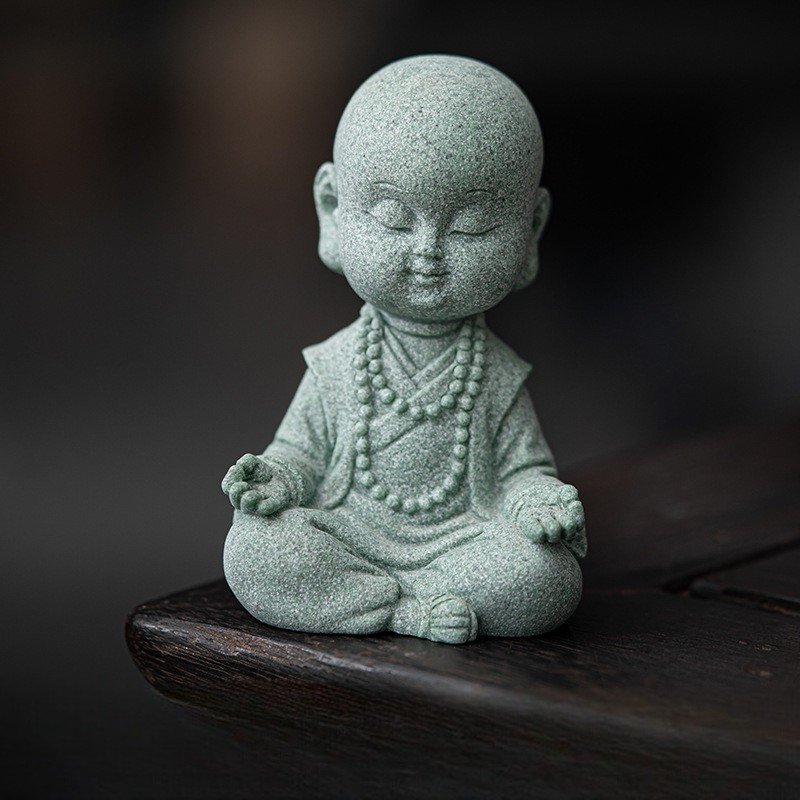 SKU-01-不做 The fourth wise monk "Do No Evil" zen statue