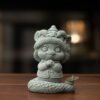 SKU-02-灵蛇献瑞-醒狮拜年蛇 The "Lion Dance" Chinese New Year good luck charm snake