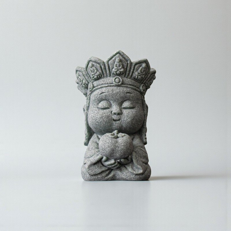 主图 Cyan Sandstone Silent Sage | Stoic Wisdom & Peace