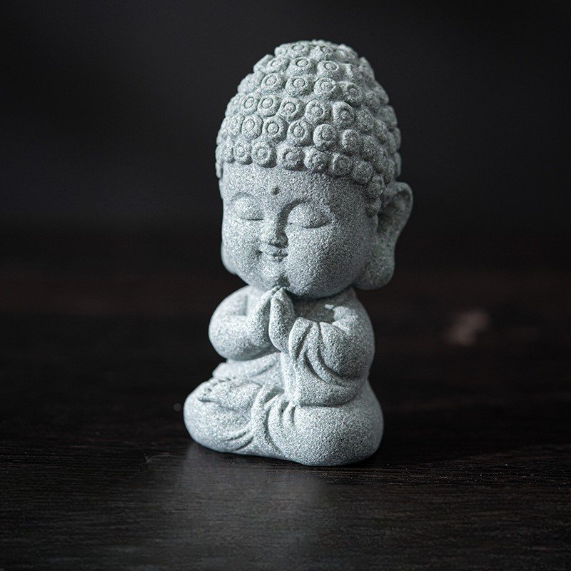 合掌 The "Praying" Anjali Mudra little buddha statue