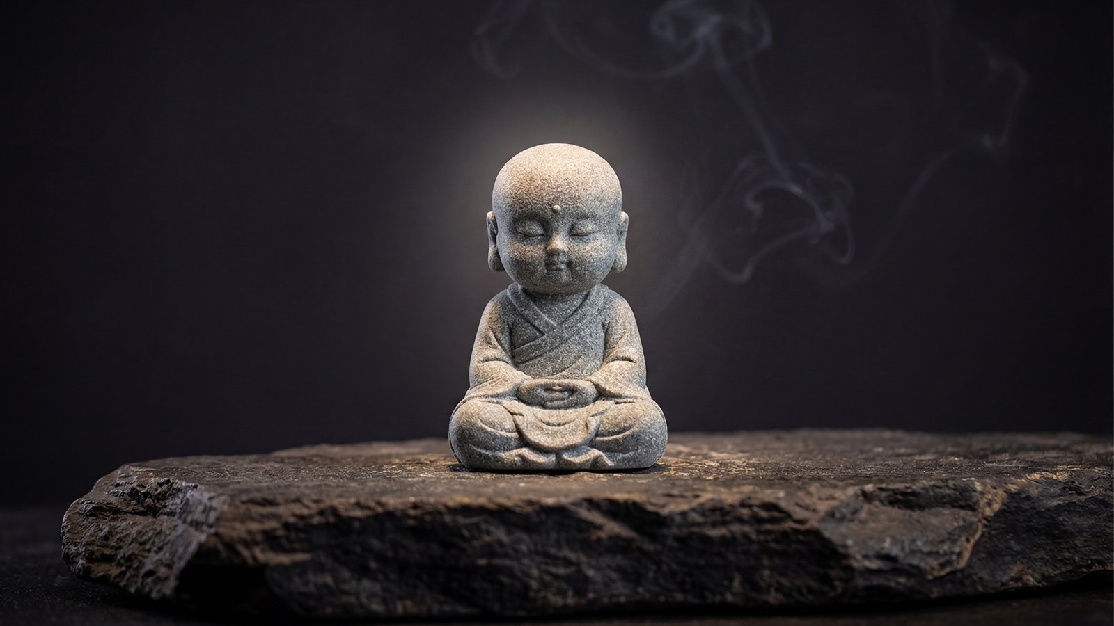 "Five Philosophies" Zen Monk Statue (Artisan Sandstone Collection)