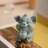 详情-11 "Bull Market" & "Prosperity Pig" Statues, Feng Shui Charms for Wealth
