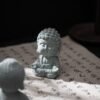 详情-12 Cyan Sandstone Serene Tathagata | Five Blessings Decor
