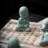 详情-17 "Five Philosophies" Zen Monk Statue (Artisan Sandstone Collection)