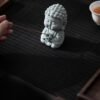 详情-19 Cyan Sandstone Serene Tathagata | Five Blessings Decor
