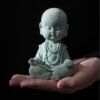 详情-21 "Five Philosophies" Zen Monk Statue (Artisan Sandstone Collection)