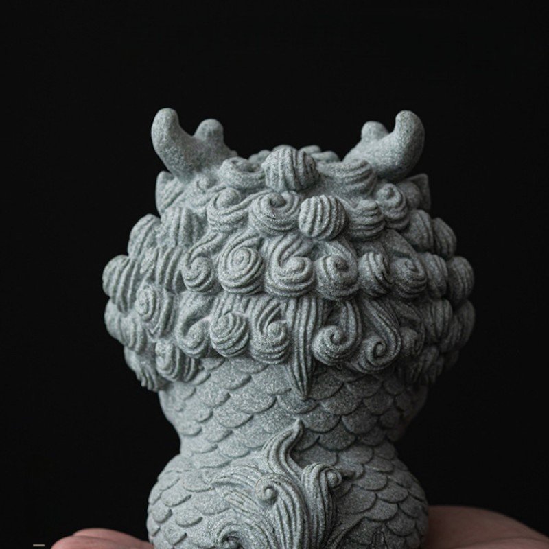 Feng Shui Protection Statue: The "Spirit Shield" Guardian (Choose Size)