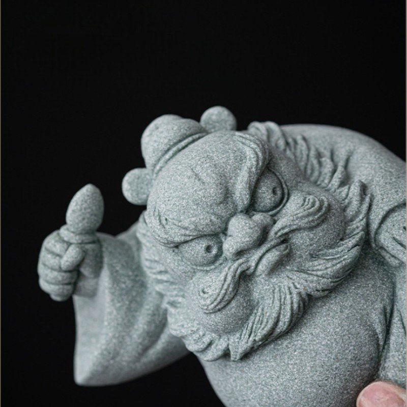 详情-28 Guardian Statue: The "Bad Habit Queller" Zhong Kui